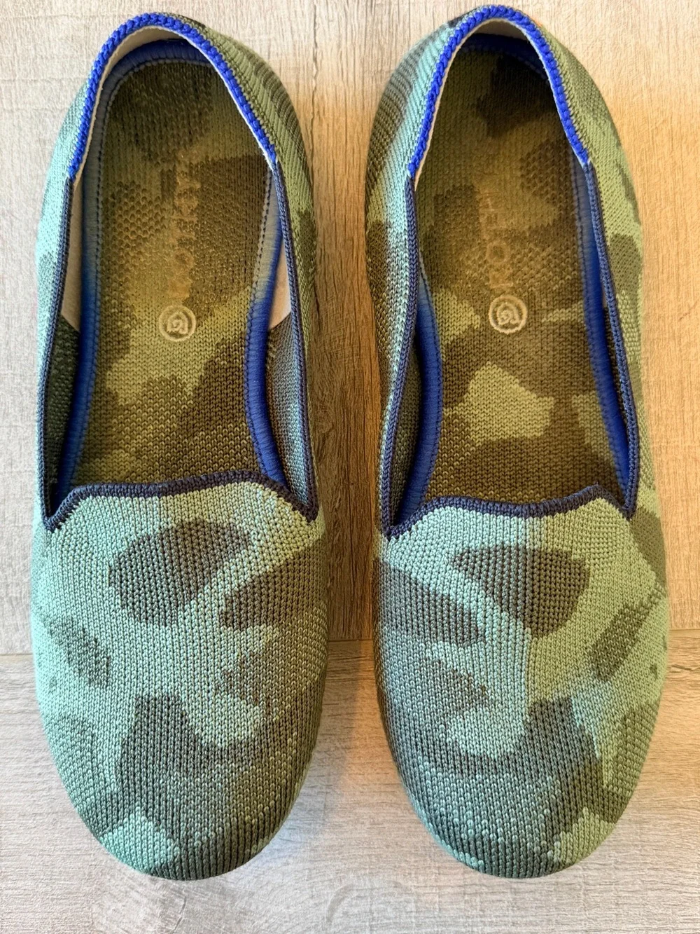 ROTHYS Kids Camo Slip-On Loafers Shoes